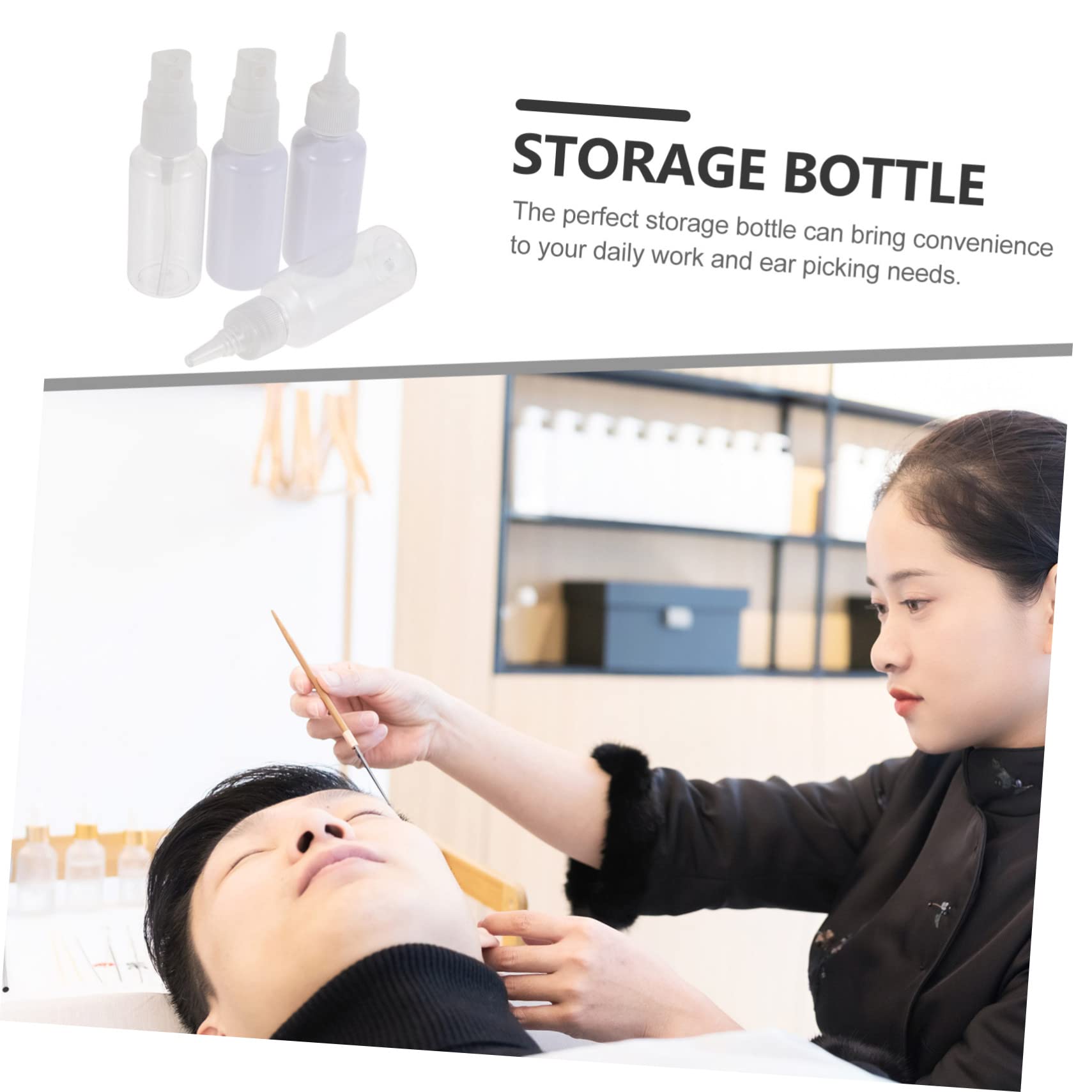 4pezzi Dosatori Per Liquidi Bottiglie Per Bottiglie Spray Per Orecchie