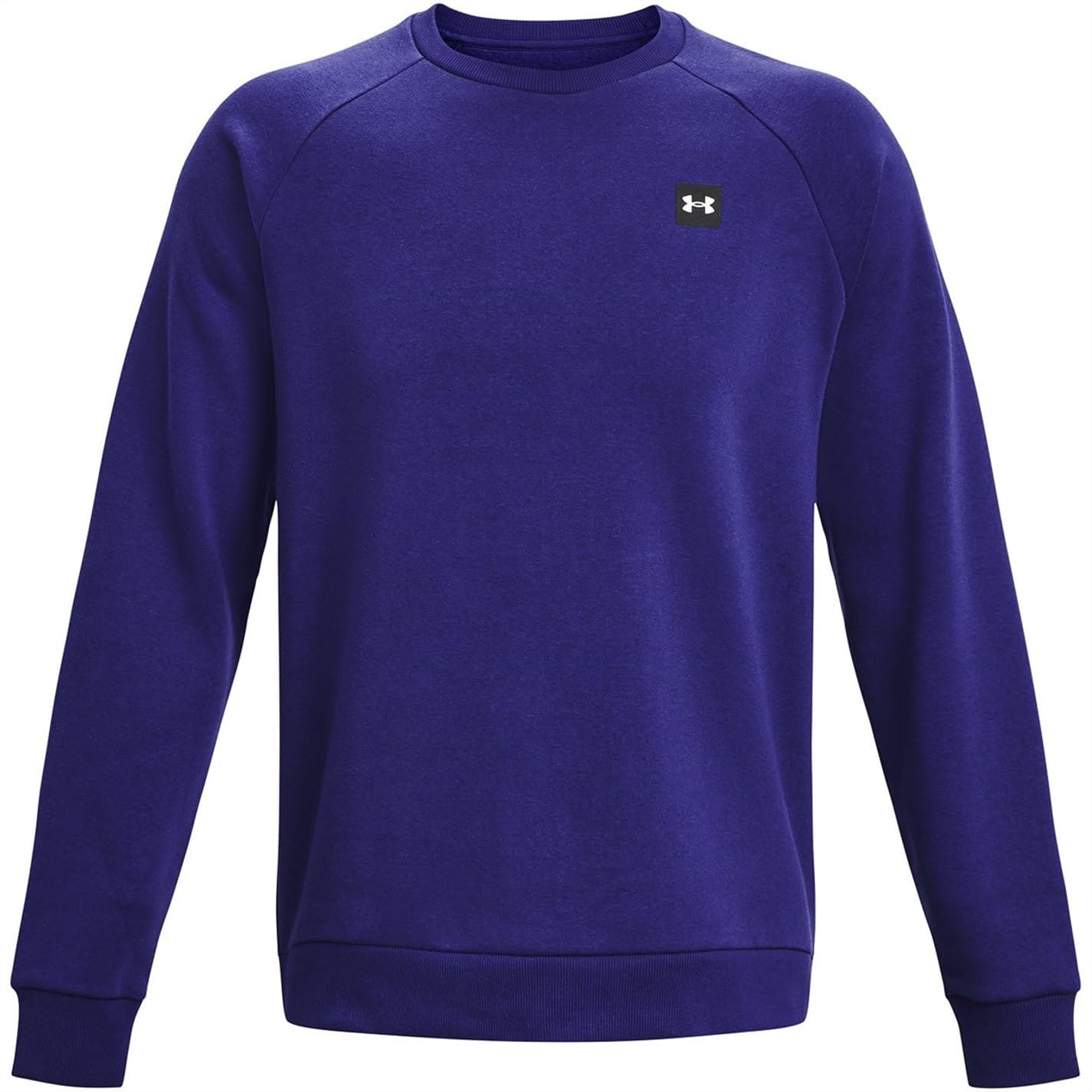 Under Armour Mens R Fleece Crew Sweater Blue L