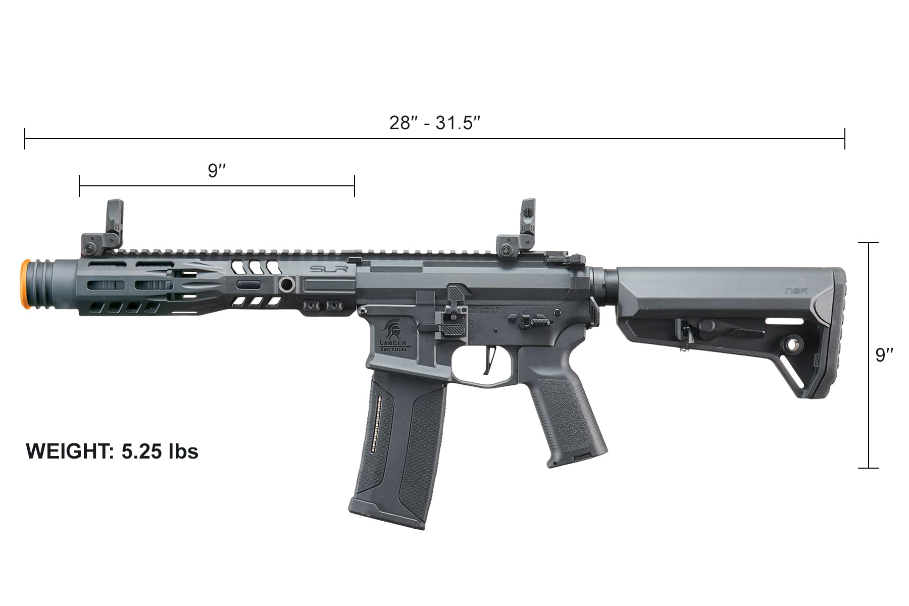 Lancer tactical 東京マルイgen.3 Amazon.com : Lancer Tactical Gen 3 SLR SD AEG 9'' Airsoft Rifle