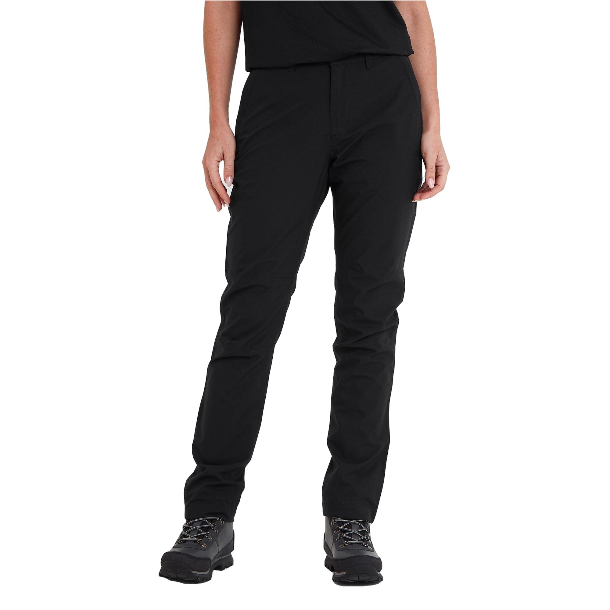 Tog24 Women's Black 'Silsden' Waterproof Trousers In | Size: 14S