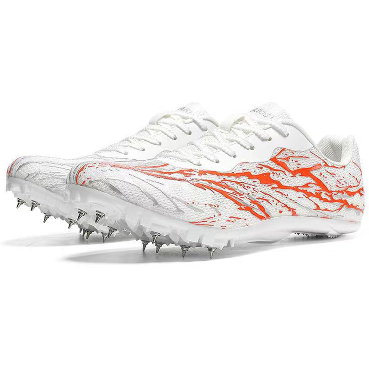Zapatillas con Clavos Atletismo para Hombres Niños Ligeras Zapatillas de Correr Sprint Adulto Sprint Running Training