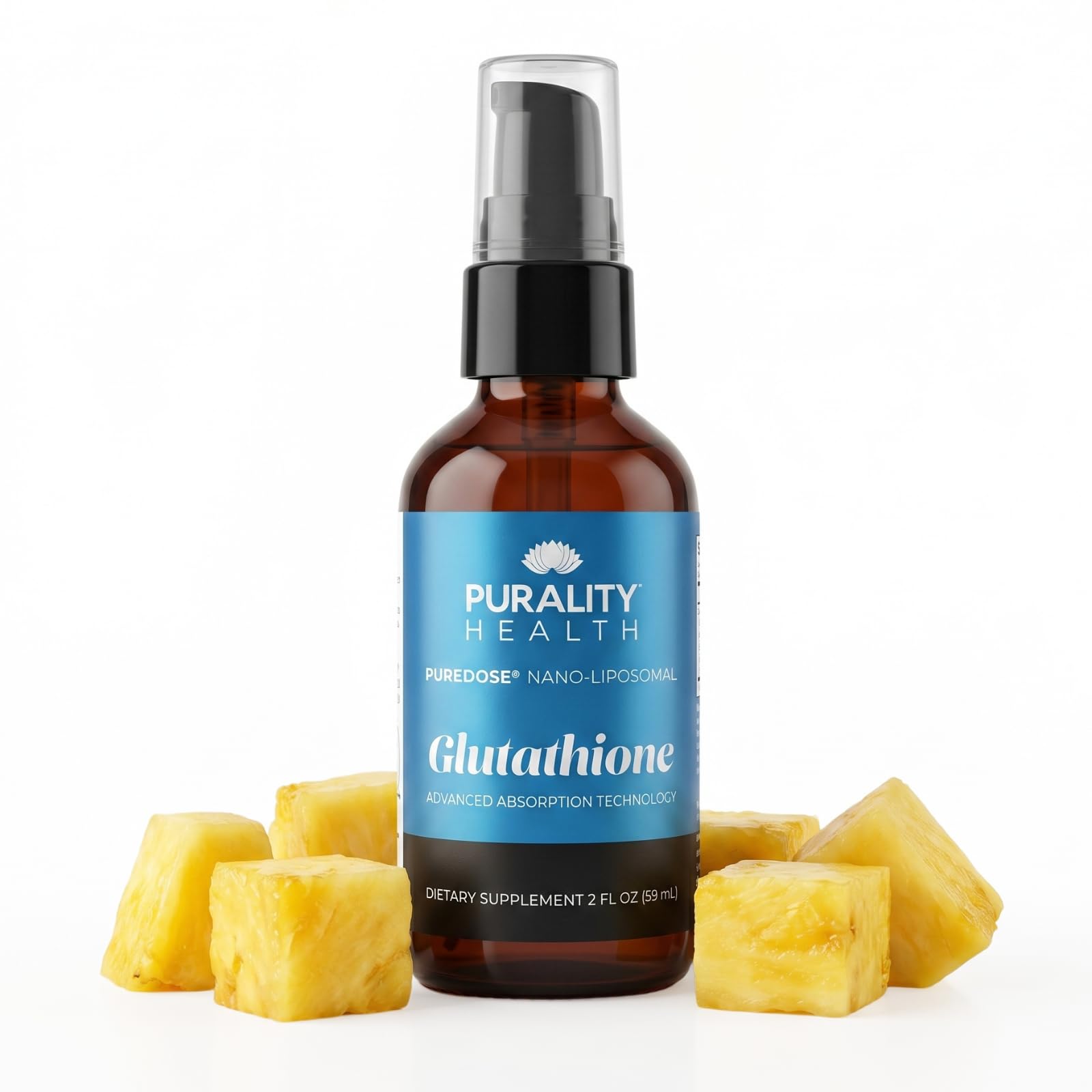 Amazon.com: Pruality Health Liposomal Nano Glutathione Liquid with Vitamin C | Nano Liposomal Maximum Absorption Technology For Immune Health & Detox Support | Vegan & Sugar-free Pineapple Flavor | 30-Days Supply : Amazon.com: Pruality Health Liposomal Nano Glutathione Liquid with Vitamin C | Nano Liposomal Maximum Absorption Technology For Immune Health & Detox Support | Vegan & Sugar-free Pineapple Flavor | 30-Days Supply :