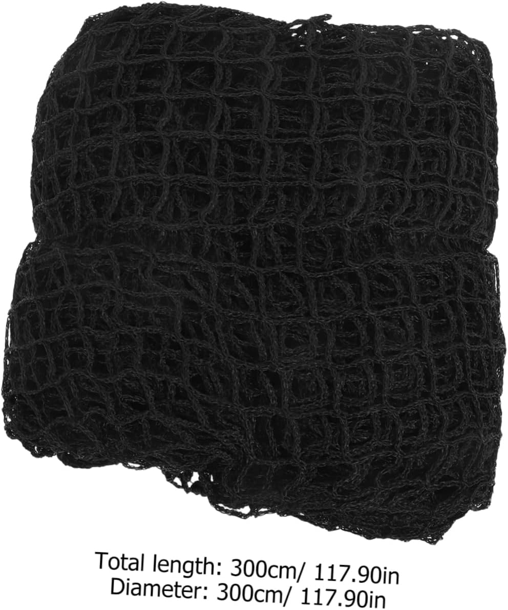 Toyvian Golf Practice Net: Heavy Duty Golf Practice Netting for Training Portable Hitting Net Training Aid for Backyard Driving Chipping Swing Black