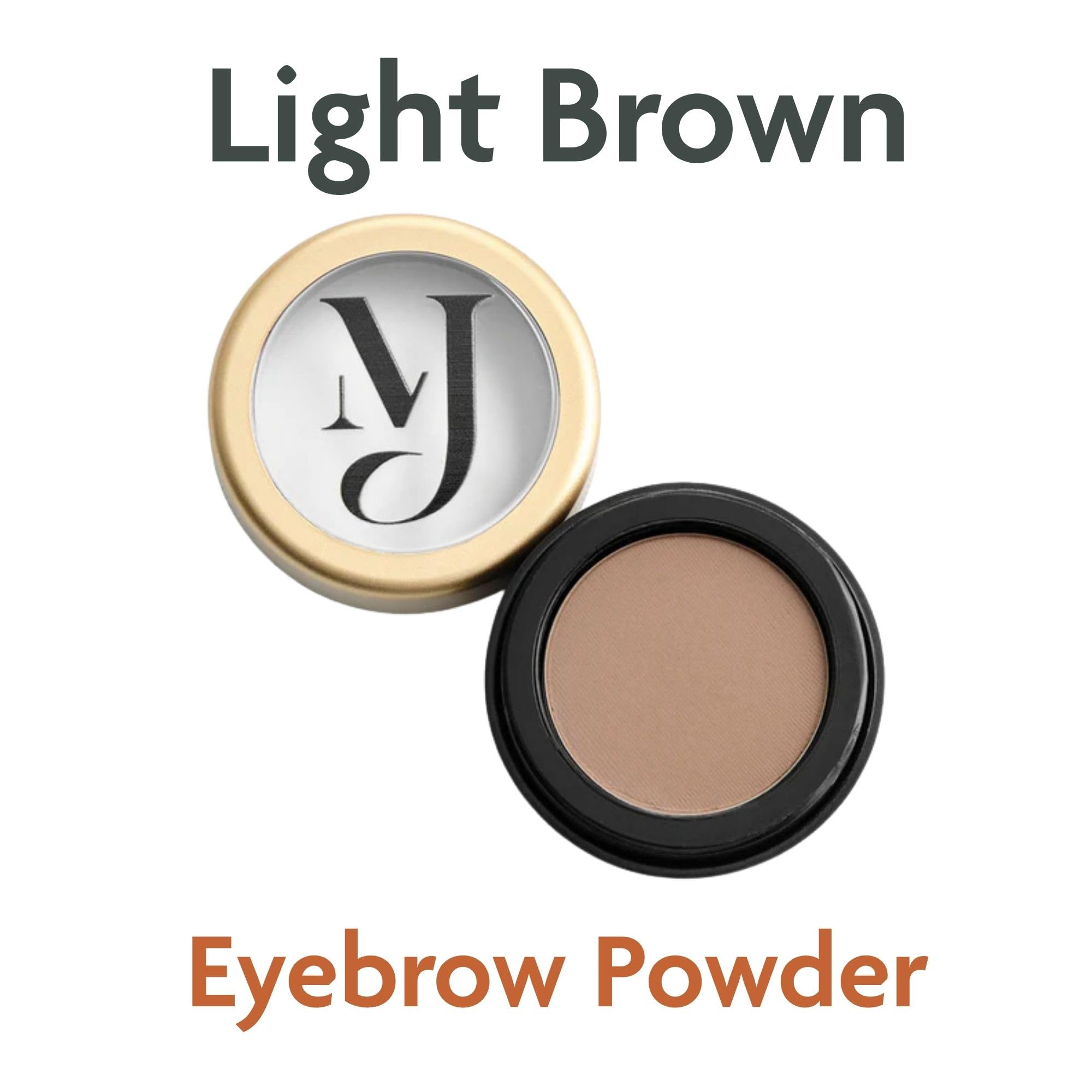 Marie-José Eyebrow Powder, High Colour Pigmentation, Cruelty-Free & Vegan, Natural & Even Eyebrows, Compact box - Image 2
