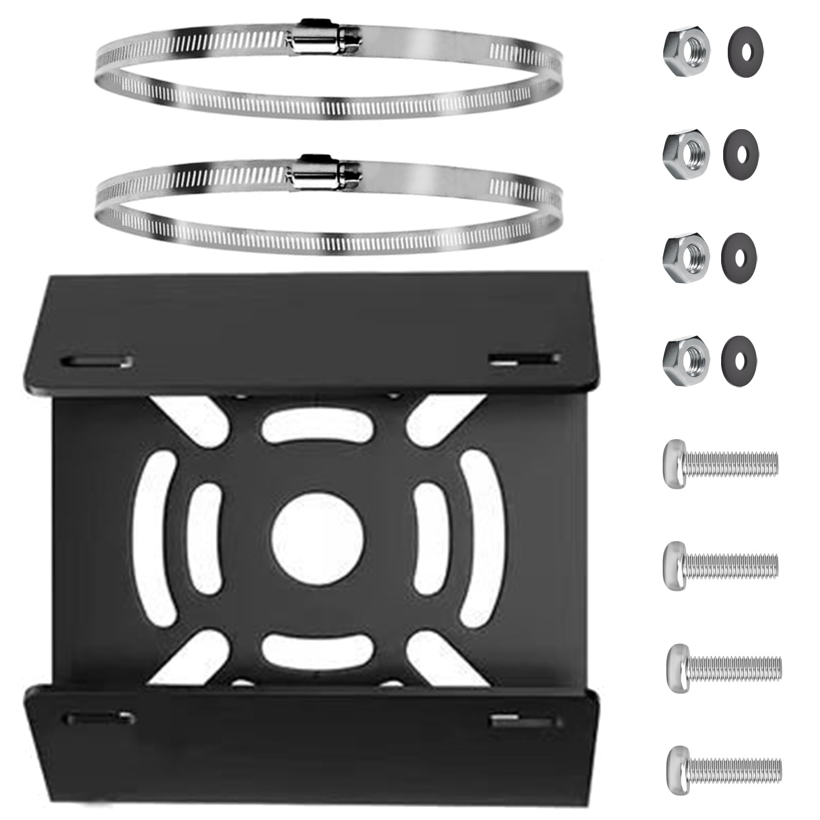 Mount Bracket for Security Cameras Rust Resistant Stainless Steel Installation Clamp for Cameras