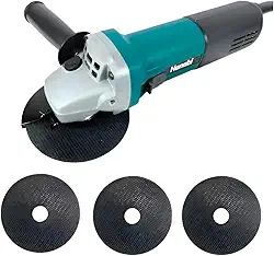 Hanabi Lixadeira Angular Esmerilhadeira Politriz 220V Lixadeira 880W Profissional 4.1/2 115mm 11000rpm com Empunhadura Auxiliar