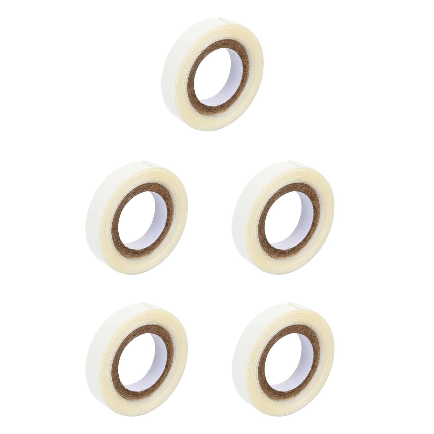 Ipetboom 5rolls Double Sided Mounting Tape Lace Front Wig Glue Adhesive Hair Wig Tape Yards
