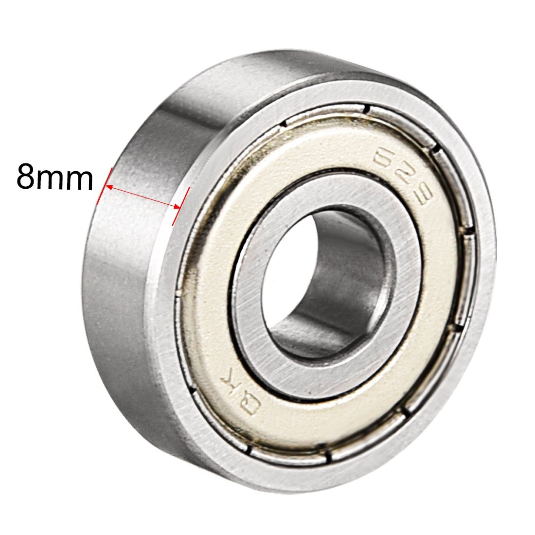 629 629ZZ 629RS 629-2RS Cuscinetto a sfere a gola profonda 9 * 26 * 8mm 2 pezzi(2RS (NBR Seals