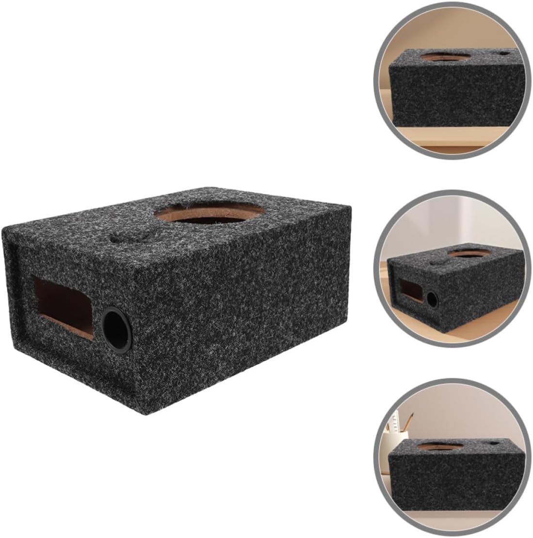 Car Audio Speaker Box 6.5 Inch Vented Heavy Duty Enclosure