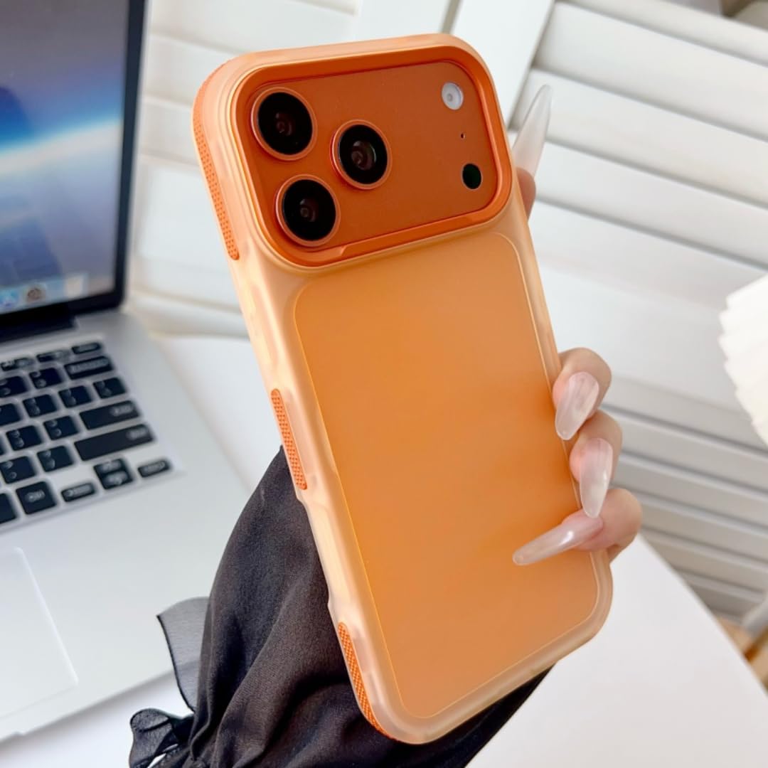 Coque de protection transparente iPhone 14 Pro Candy Armor en TPU mat antichoc - 8
