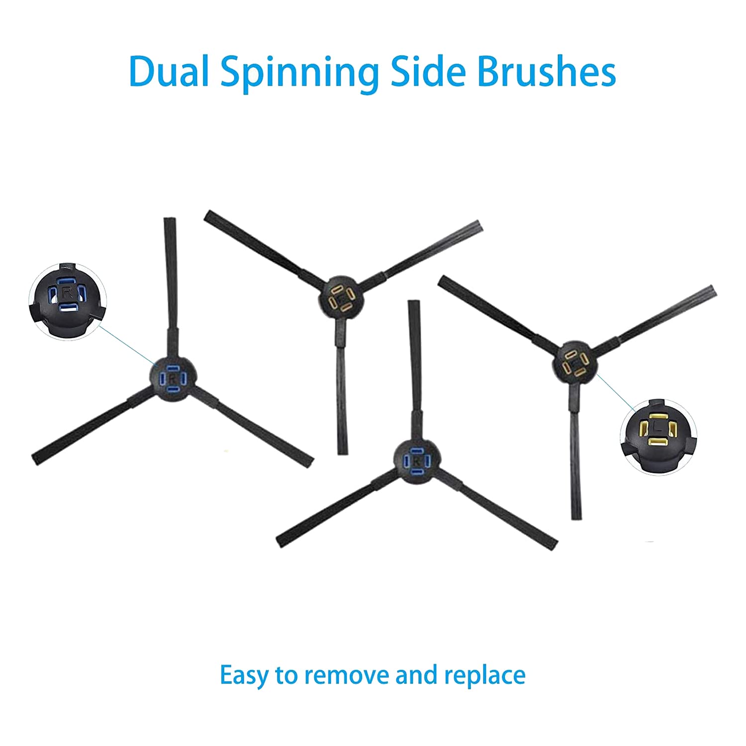 3x Filter & Schwamm Für V8, V8s, Zaco V80/V85 Staubsauger - Ersatzfilter Set