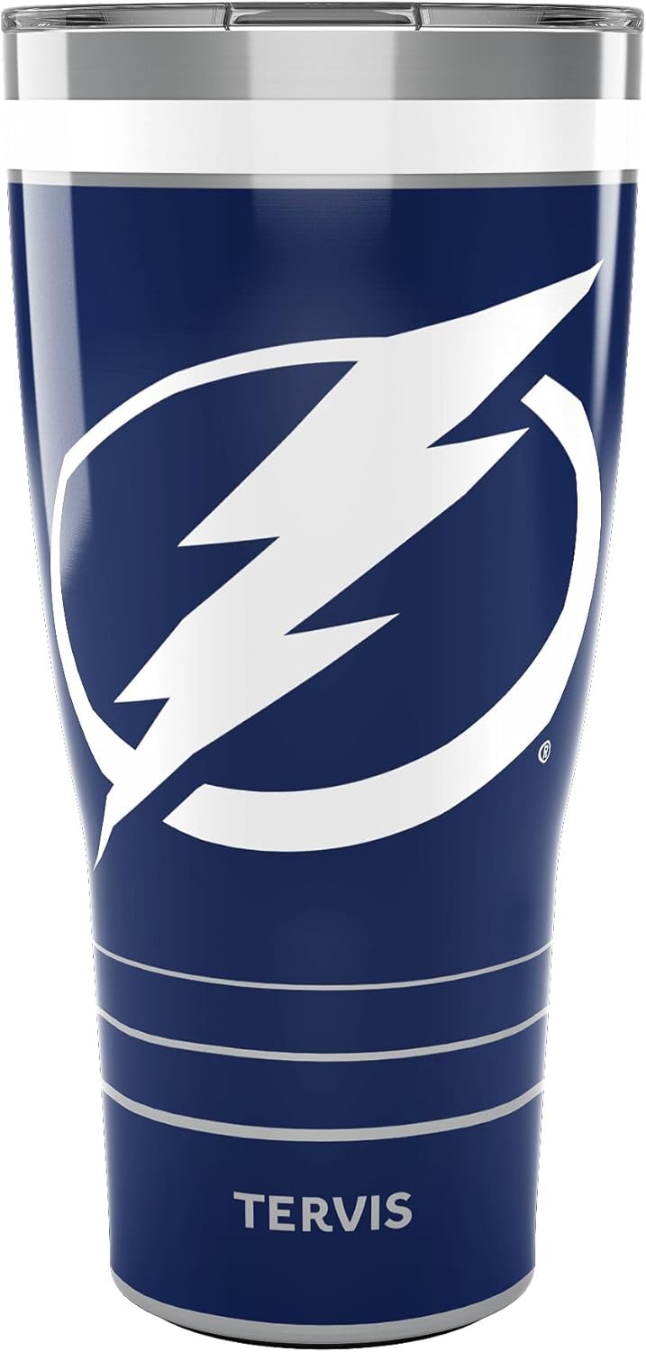 Tervis Traveler NHL - MVP Triple Insulated Tumbler Travel Cup Keeps Drinks Cold & Hot, 30OZ, Stainless Steel