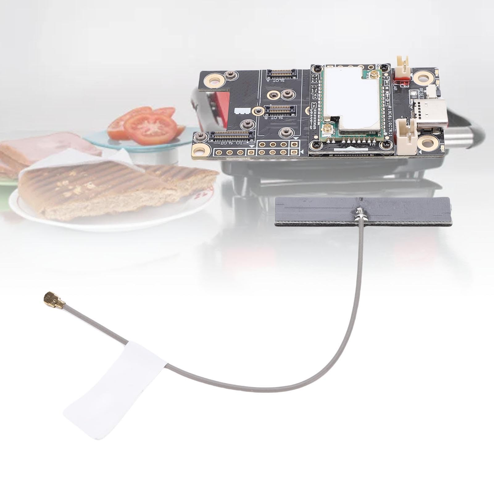 aqxreight Scheda di Circuito di Sviluppo Nodo LoRa Modulo BLE per Applicazioni IoT, Compatibile con NRF52840, Basso Consumo Energetico, Supporto IDE Versatile, Ampia Banda di Frequenza, Domotica