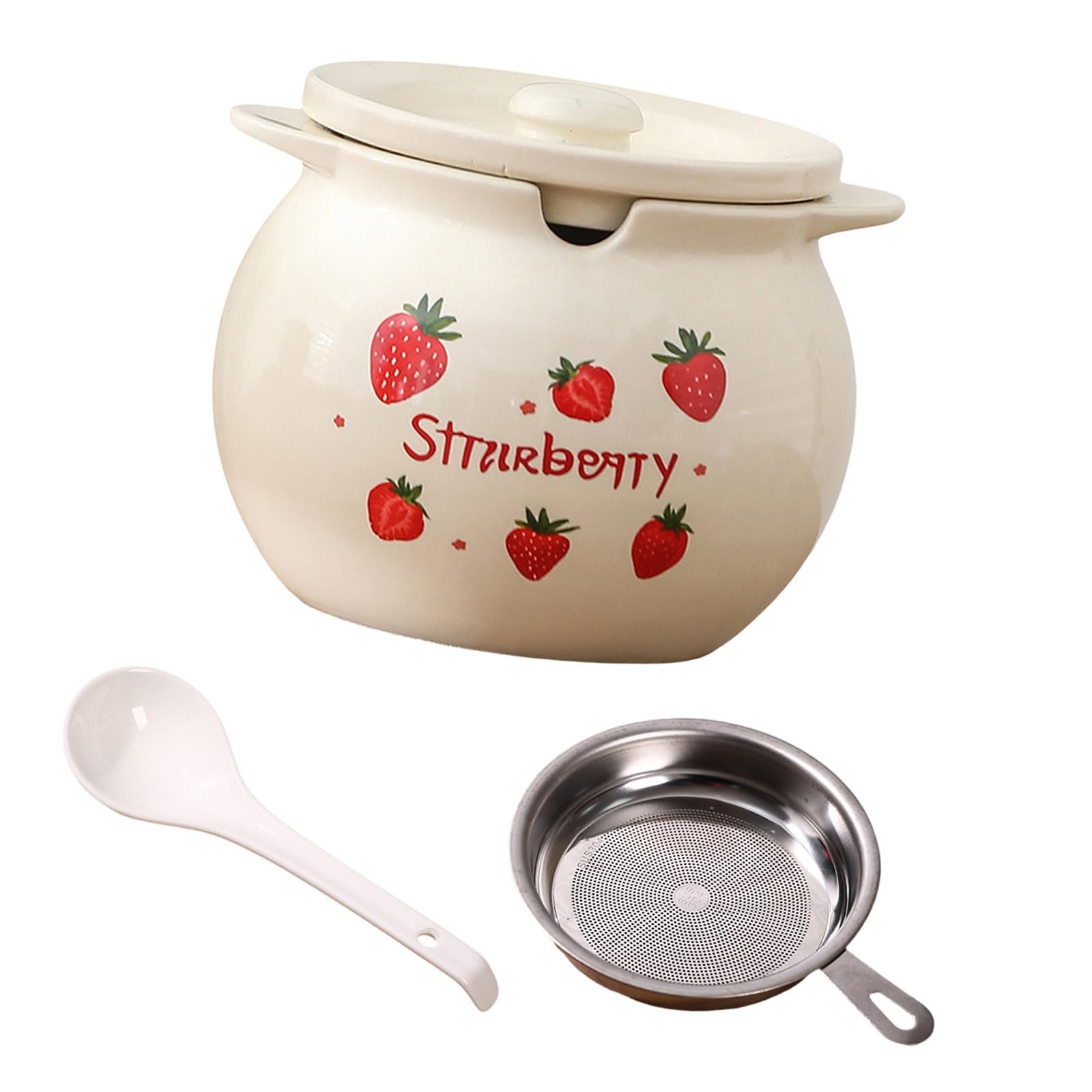 PANGBOER Oil Pot with Tight Seal Pour Spout Bacons Grease Container Countertop Decor Elegant Oil Pot with Tight Seal Pour Spout Bacons Grease Container Countertop Decor