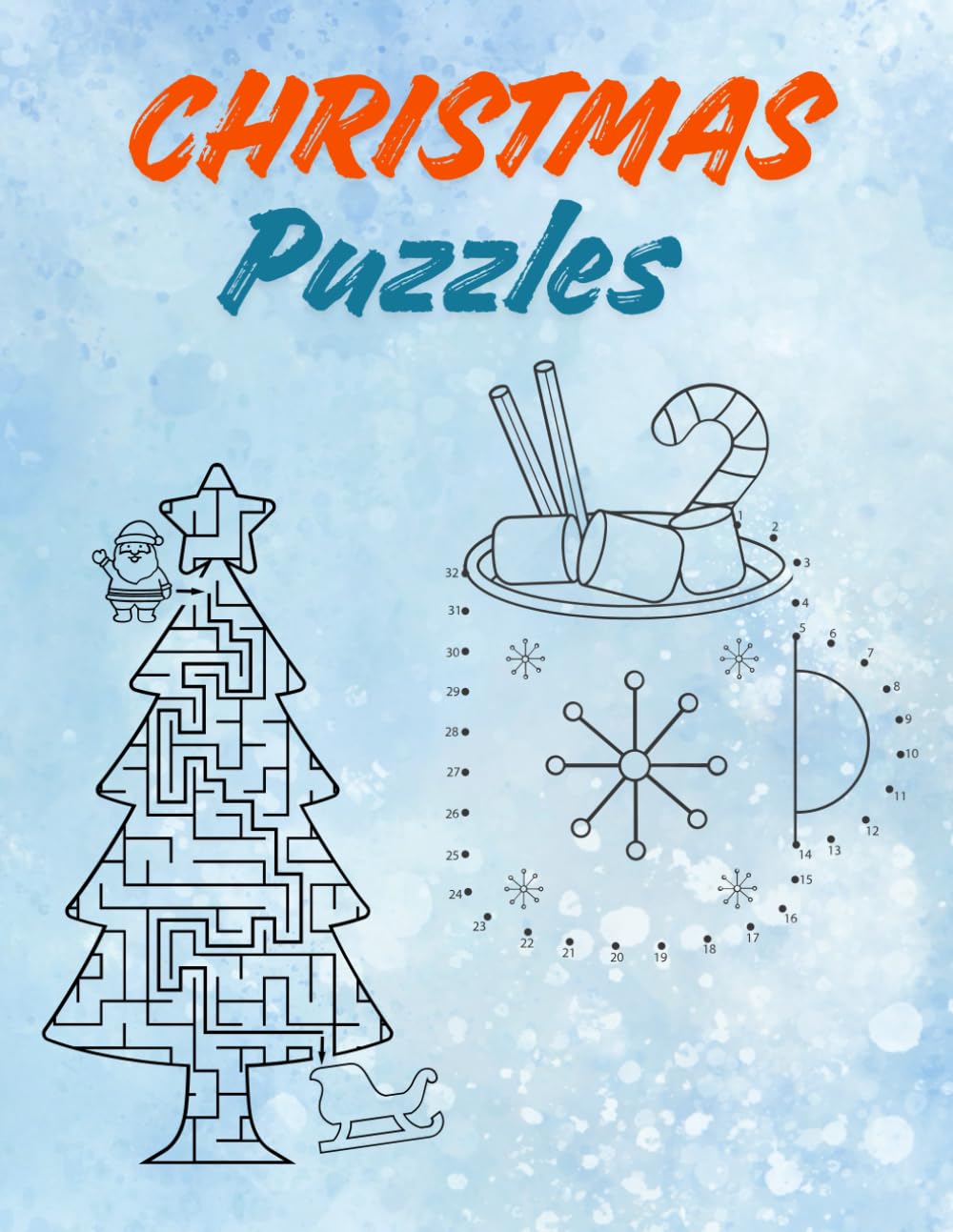 Christmas Puzzles (Christmas Coloring FUN)
