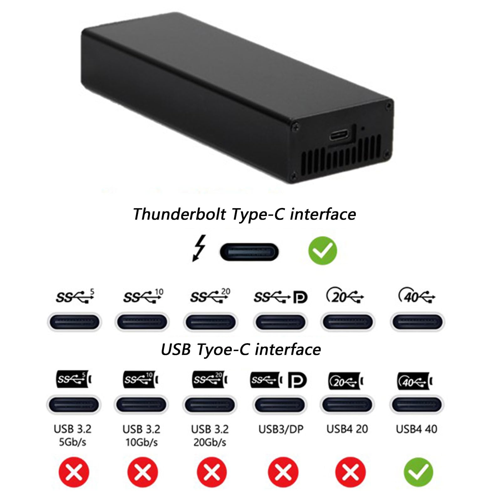 USB 4 10Gbps Ethernet Adattatori Scheda di rete ad alta velocità compatibile per computer portatili