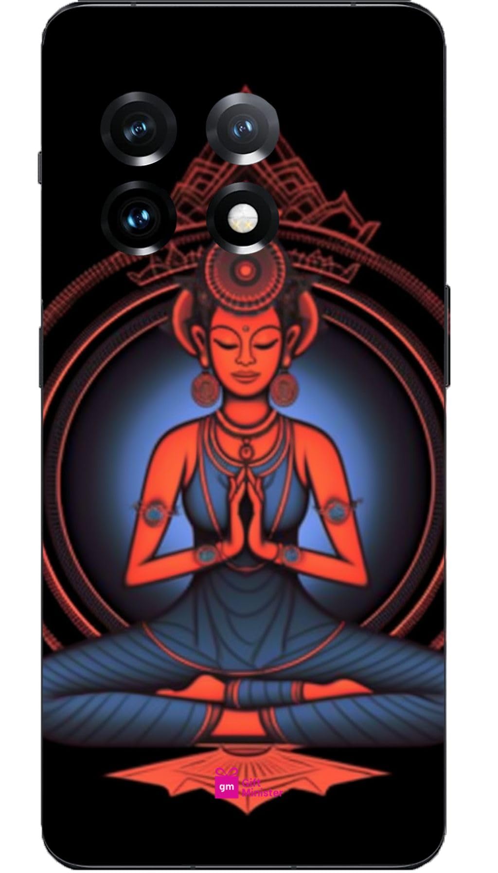 Gift Minister Silicone Designer Cover for One Plus 11 R Midnight Bluenone - Karpa Yoga Logo Black Album Covers Serenity Harmony White Purism Oriental Protective Clear Scratch Resistant 1Pcs 1696D