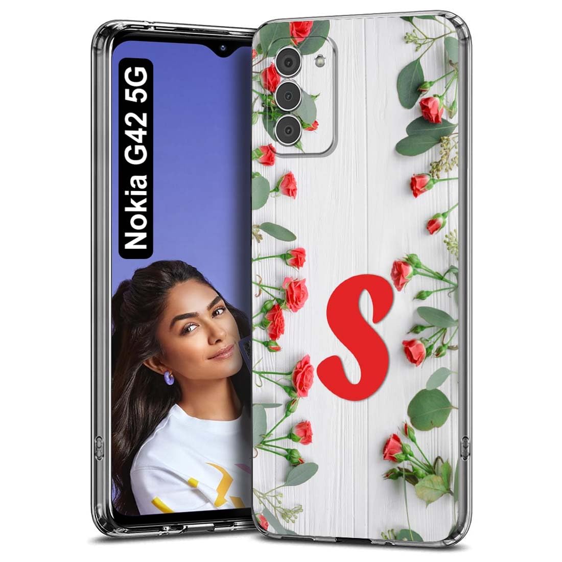 Fashionury Soft Silicon Slimfit Back Cover for Nokia G42 5G Stylish Printed Back Cover for Nokia G42 5G -D0580 (B0CJS1C73G) Amazon Price History, Amazon Price Tracker