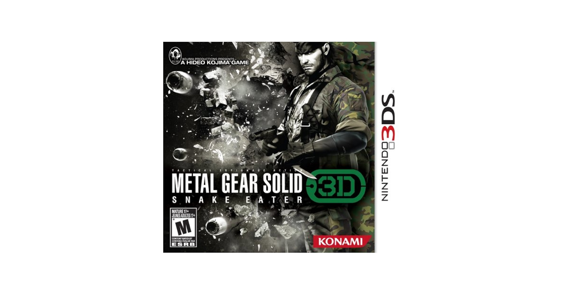 KONAMI - メタルギアソリッド SNAKE EATER 3D PREMIUM Metal Gear Solid Snake Eater 3D Premium Package (Konami