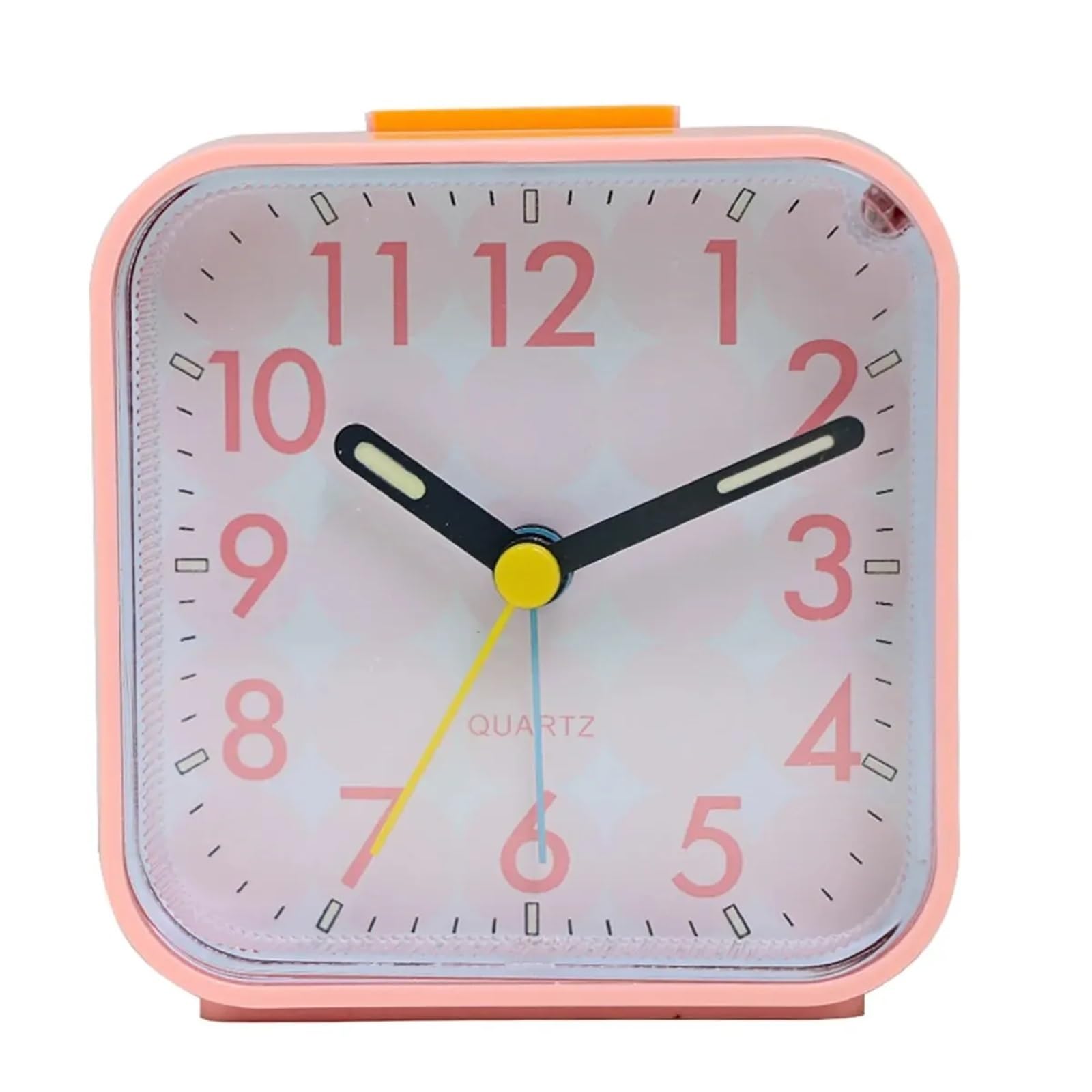 MZPOZB Shower Clock 1pc Simple Night Light Small Alarm Clock, Bedside Desktop With Snooze Function Household Creative Quartz(Color4)