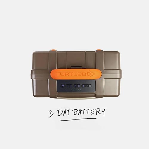 Miniatura 5 de Turtlebox Original Gen 3: Altavoz Bluetooth portátil para exteriores – Ultra-ruidoso (120 dB), resistente al agua (IP67), resistente, resistente a