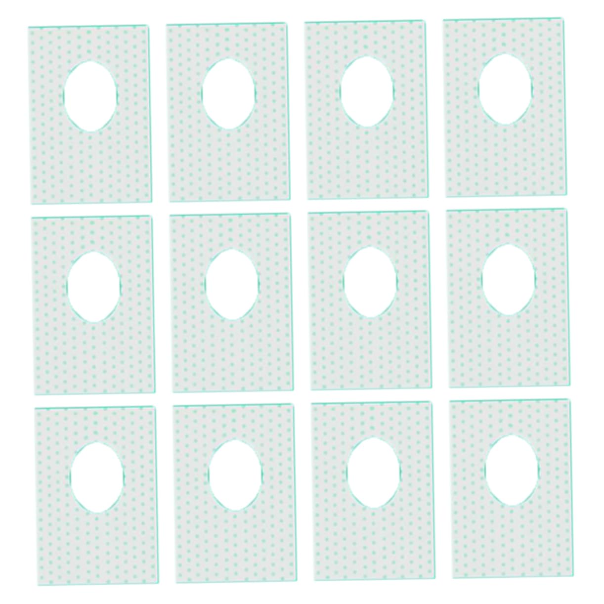 KICHOUSE Extra Large Toilet Seat Covers 14pcs Navy Blue Disposable Potty Seat Covers for Travel Hotel Use