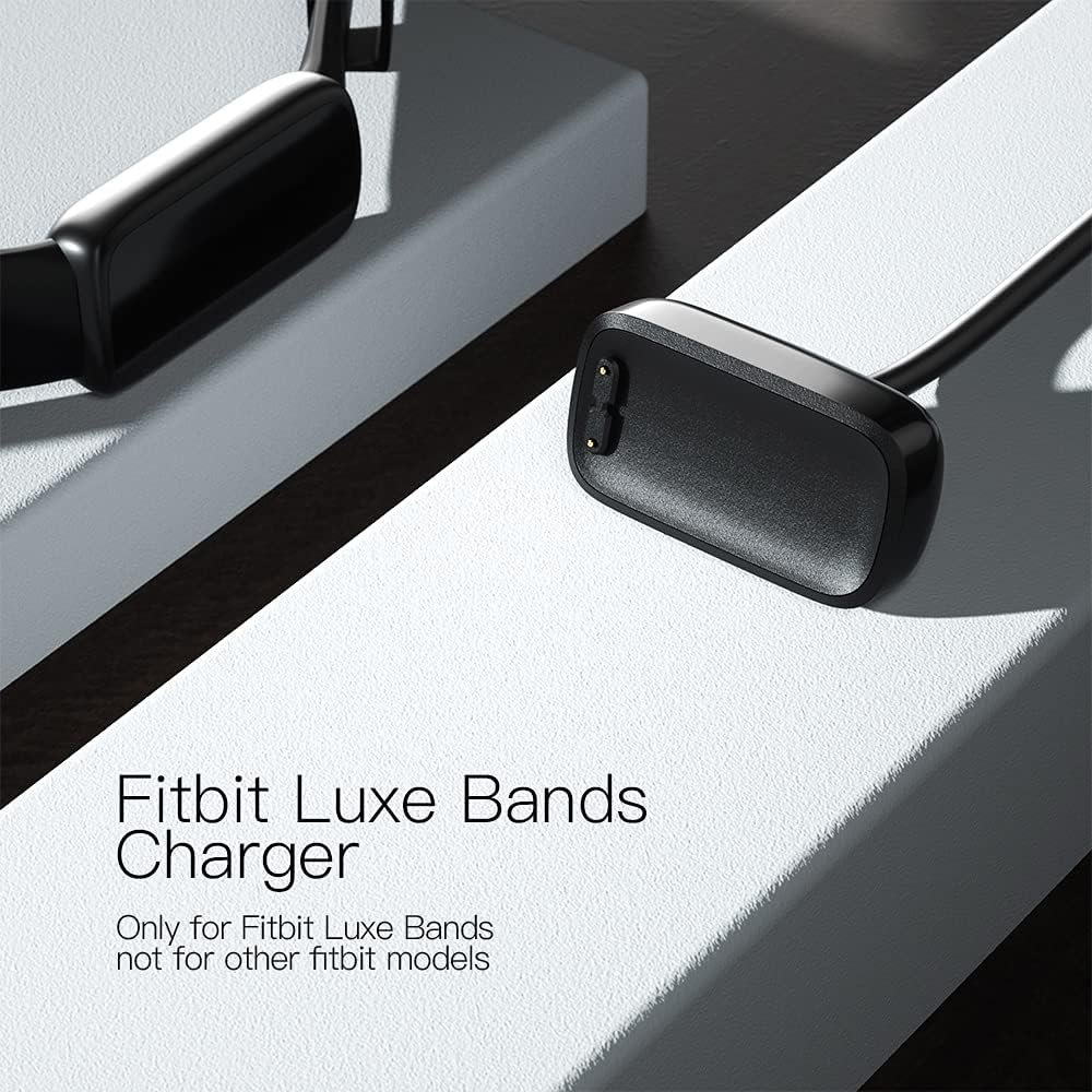 Luxe Charger Cable,AWINNER Compatible for Fitbit Luxe Charger Cable Smartwatch Replacement USB Charging Dock 3.3ft