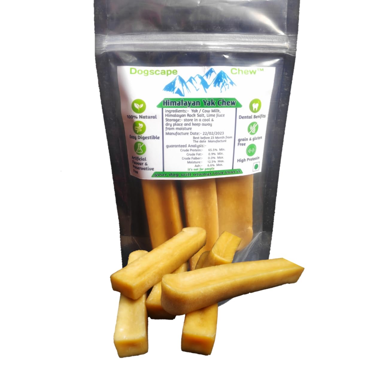 See full amazon price history chart for Dogscape Chew - Himalayan Yak Stick Chew for Dogs Small Pack 150 Grams,100% Natural Vegetarian Yak Milk Dental Bar, Protein & Calcium Rich Treat for Dogs Dogscape Chew - Himalayan Yak Stick Chew for Dogs Small Pack 150 Grams,100% Natural Vegetarian Yak Milk Dental Bar, Protein & Calcium Rich Treat for Dogs (B0CKQ14B19) Amazon Price History, Amazon Price Tracker