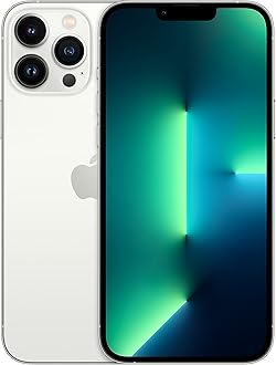 Apple iPhone 13 Pro Max, 128GB, Silver - Verizon (Renewed)