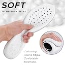 1 Pairs Memory Foam Shoe Insoles,Shock Absorption Inserts Arch Support Cuttable Soft Breathable Honeycomb Orthotic Replacement Inserts Insolesinsoles For Men Women Relieve Foot Pain,Black (Black) gallery image