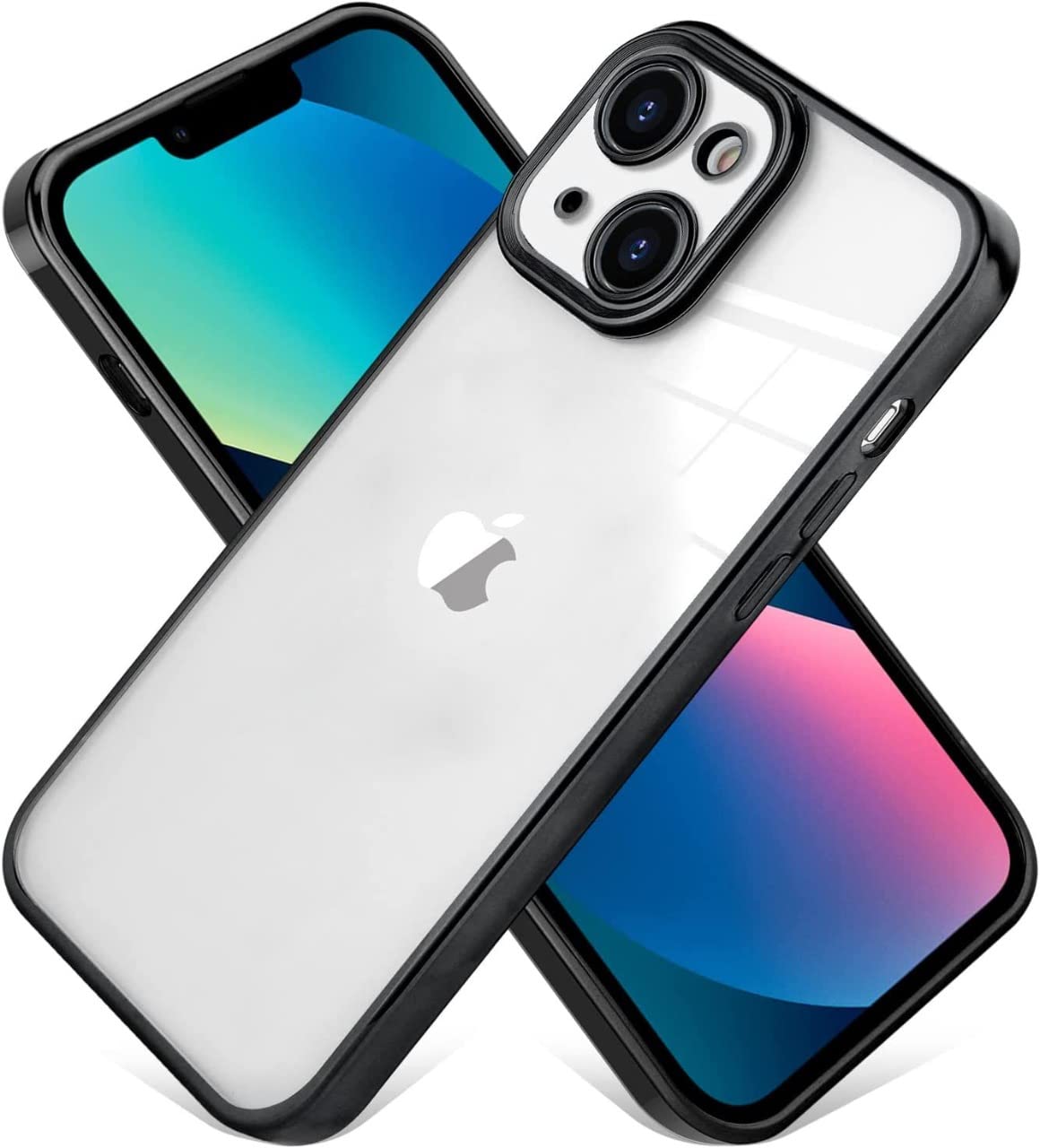mobistyle,Luxury Electroplating Case Individual Camera Protection for Each Lens Back Cover Case for iPhone 13 Cover (Polycarbonate Black) (B09Q1C68RW) Amazon Price History, Amazon Price Tracker
