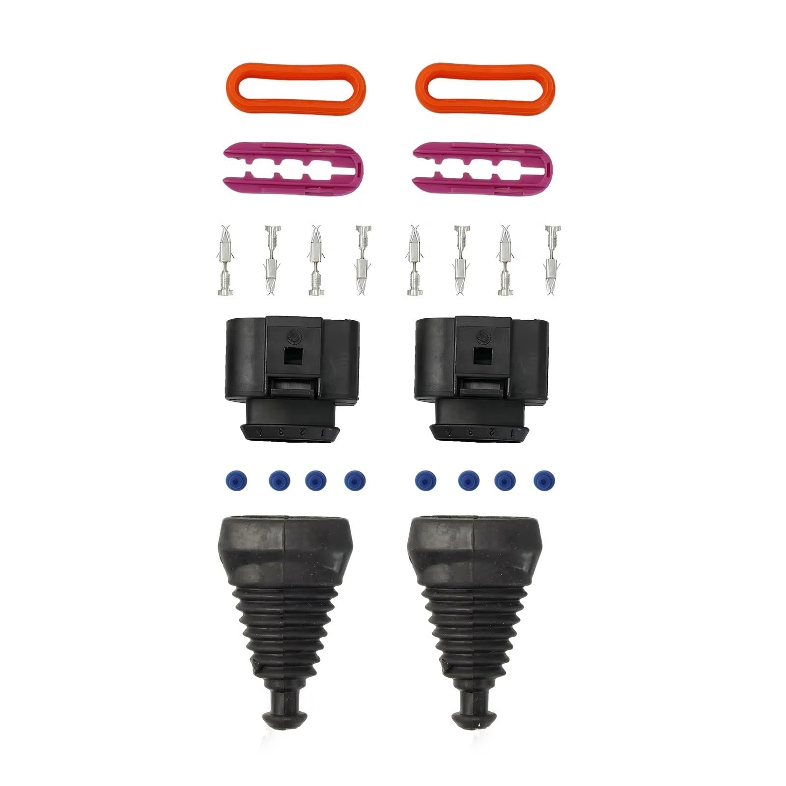 Kit conector de bobina para A4 y A6: solucione fallos de encendido con el arnés 1J0973724 4