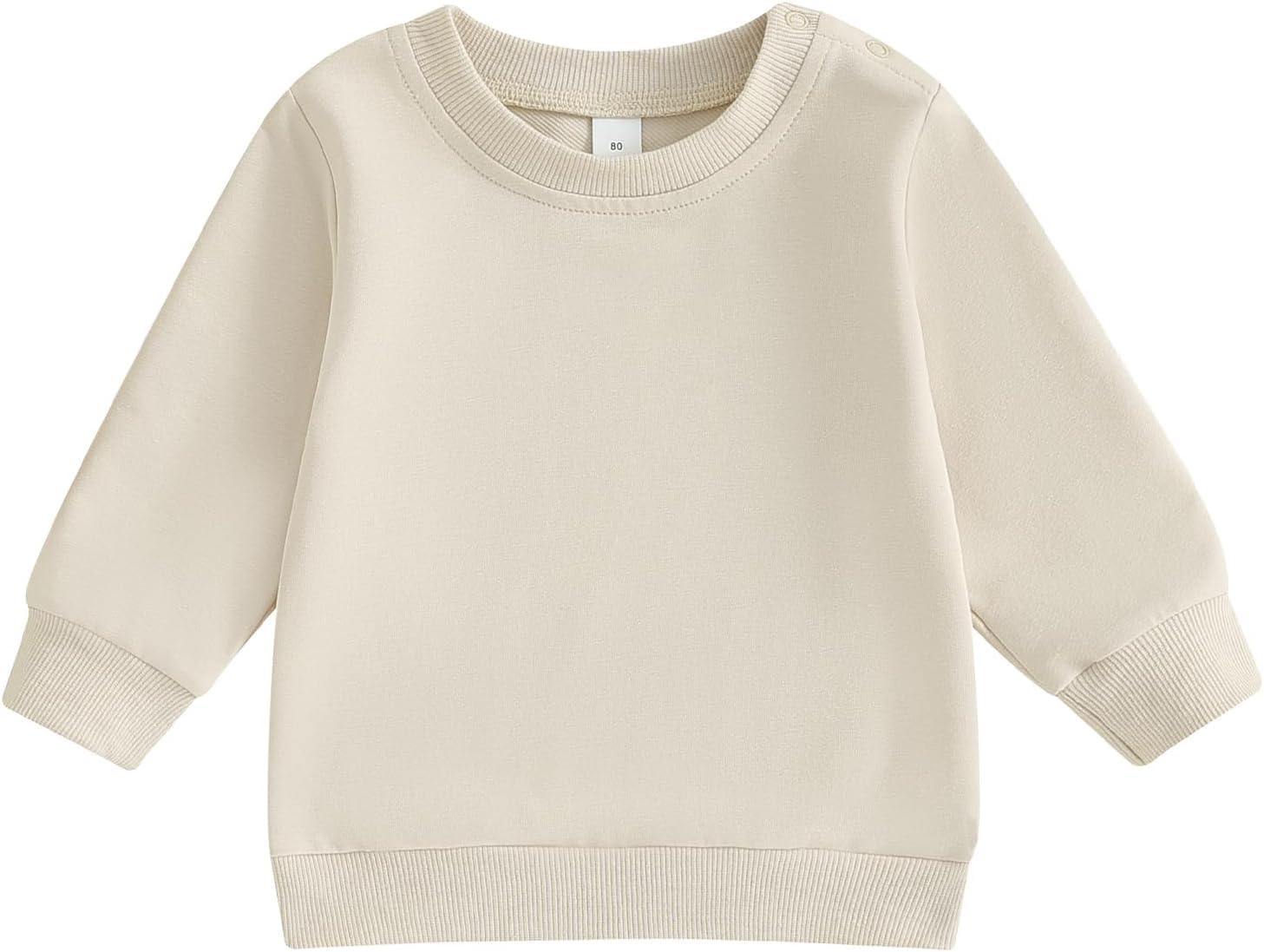 Baby Boy Girl Pumpkin Sweatshirt Tops Toddler Halloween Outfit Long Sleeve Crewneck Pullover Sweater Shirt Fall Clothes