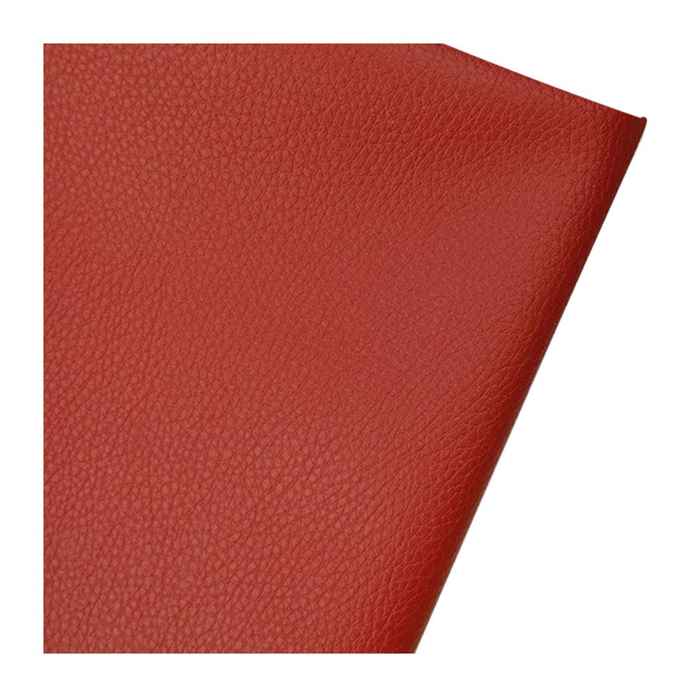 Tissu simili cuir marron pour canapé et tapisserie de meubles 1.6x8m