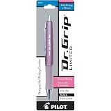 PILOT Dr. Grip Limited Refillable & Retractable Gel Pen, Fine Point, Assorted Barrel, Black Ink, Single Pen (36274) – view 3