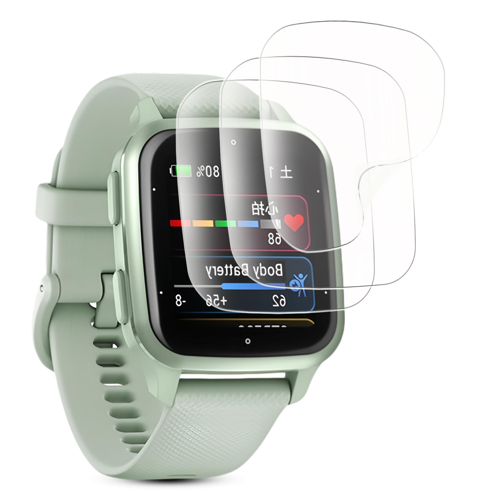 Garmin venu sq2 music ベルト&保護フィルム付き Amazon.co.jp: 【3セット】GARMIN(ガーミン) Venu Sq 2/Venu Sq 2