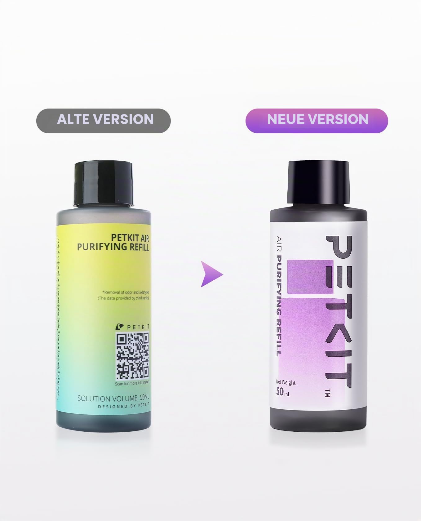 PETKIT Pura X Pura Max 2 Selbstreinigende Katzentoilette Geruchsentferner-Nachfüllflüssigkeit (4 Flaschen)