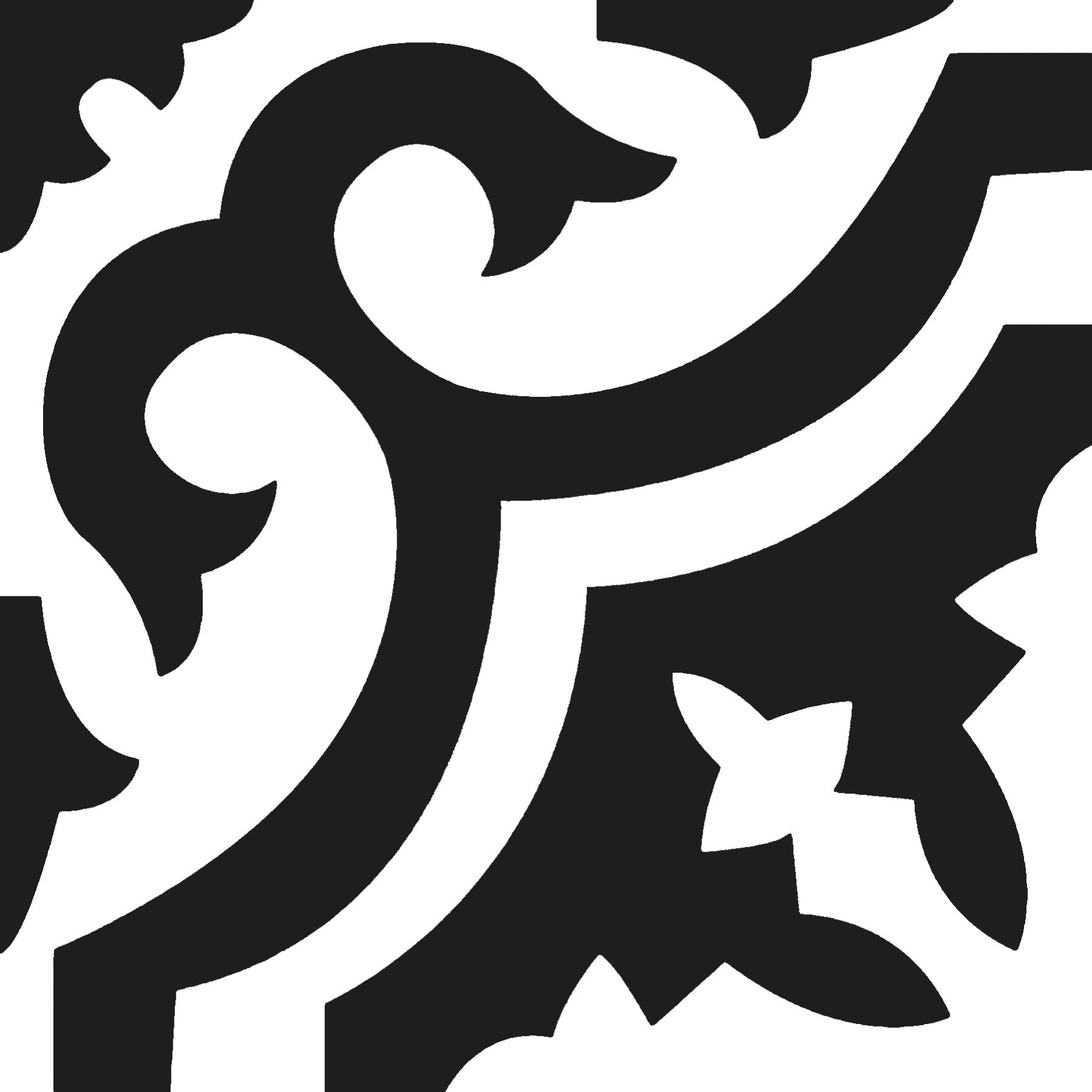 WallPops Wall Pops Santoro Peel & Stick Wall Tiles, Black