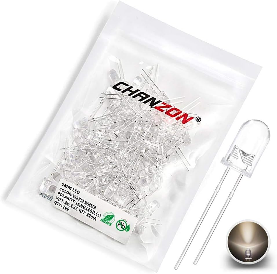 Cleiscry 30 Stücke 1W 3W High Power LED Chip Lampe Birnen