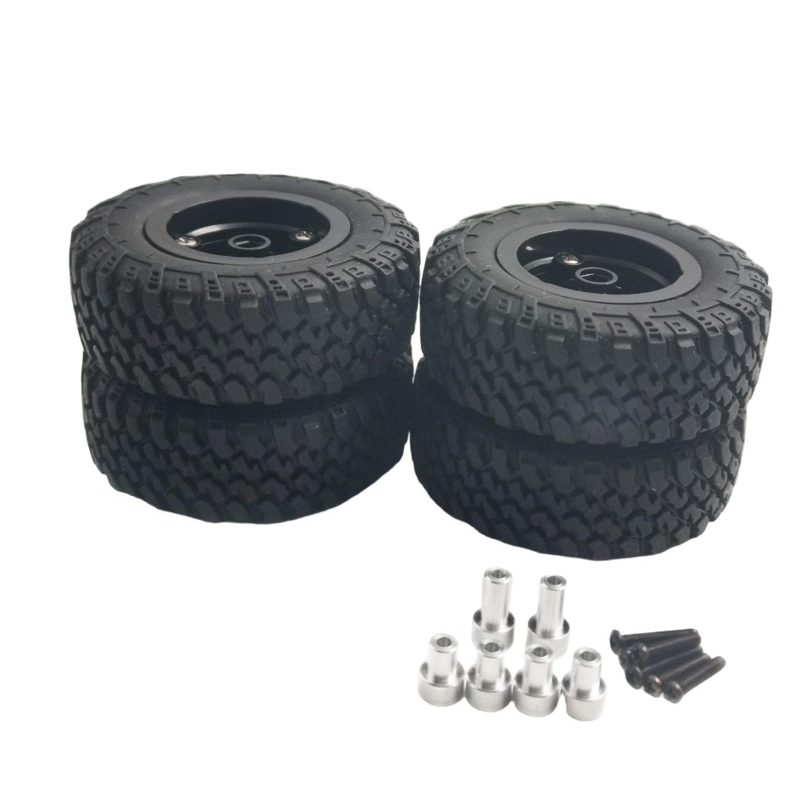 TREDYNEST 4Pcs 1/12 Scale RC Car Tires Modification 74mm RC Spare Parts for MN82 MN82S RC Car Parts | RC Accessories-picture-31