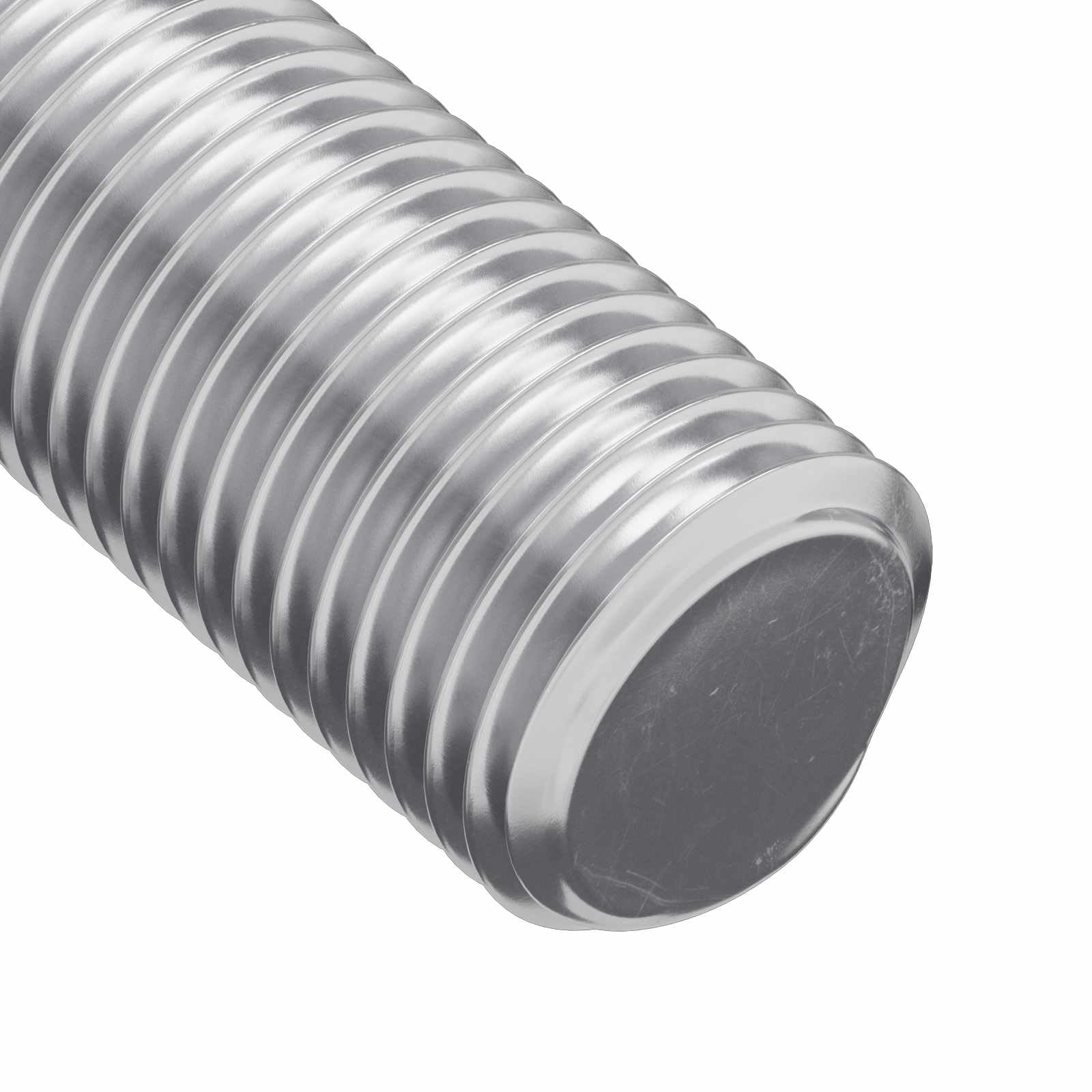 vidaXL Varilla Roscada 1000 uds. Plateado Acero
