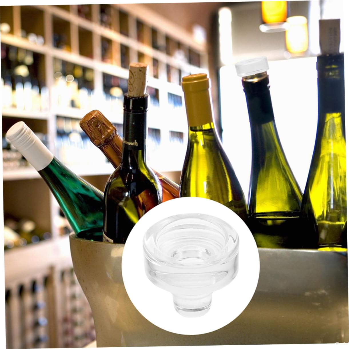 VALICLUD 12pezzi Tappi per Bottiglia di Vino in Vetro Riutilizzabili Design Forma di T Ermetico per Conservazione