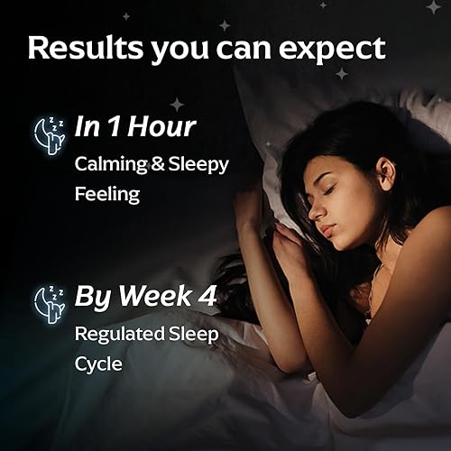 Miniatura 4 de Tiras de melatonina (5 mg) para dormir, 30 (paquete de 3)  Ayuda a mejorar el ciclo del sueño, la calidad del sueño y alivia el jet lag  con hierbas