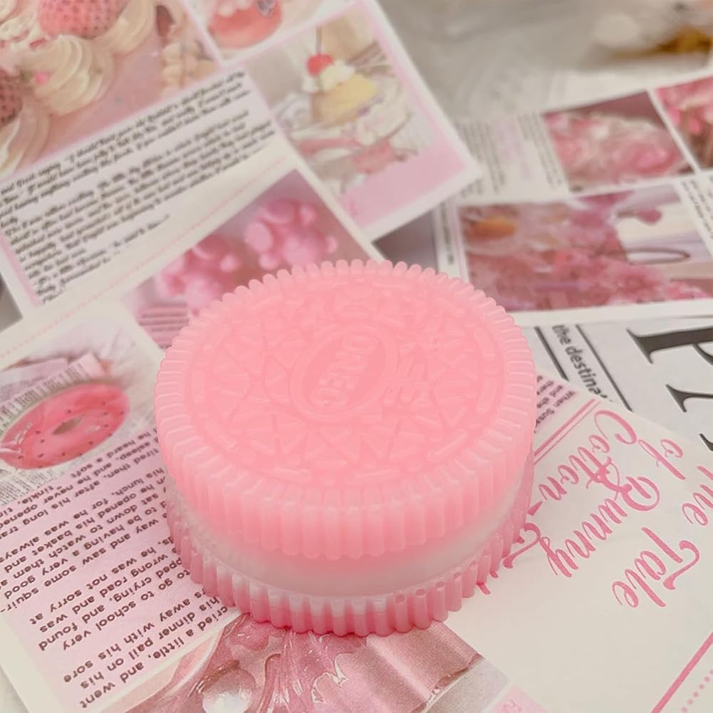 Dreamplay Taba Squishy Fidget Toys, 2 PCS Cookie Taba Squeeze Sensory Fidget Toys Gifts for Autism Person