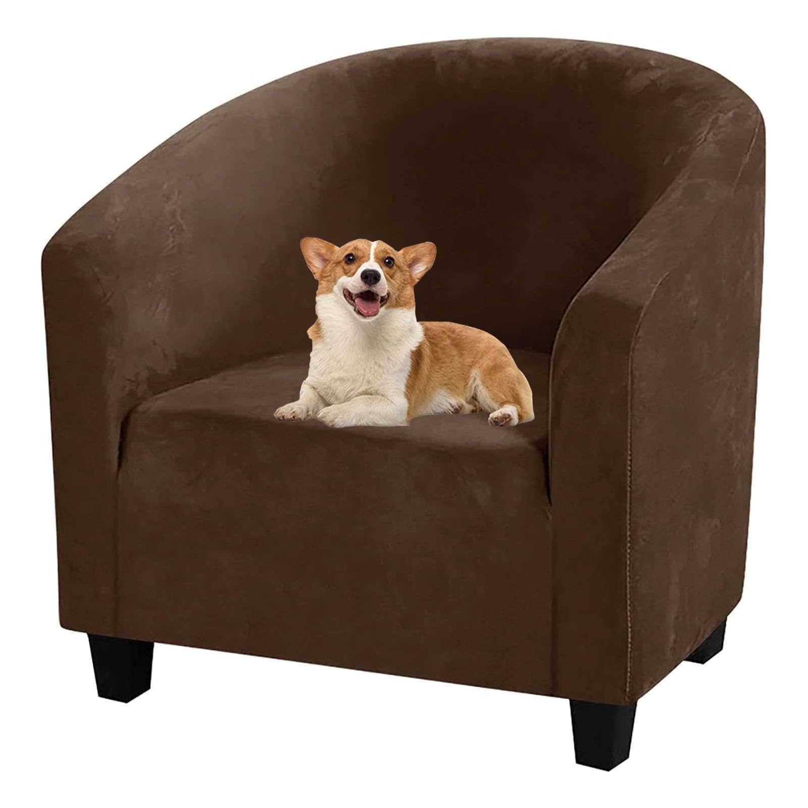 Funda para silla barril elástica que evita manchas de mascotas
