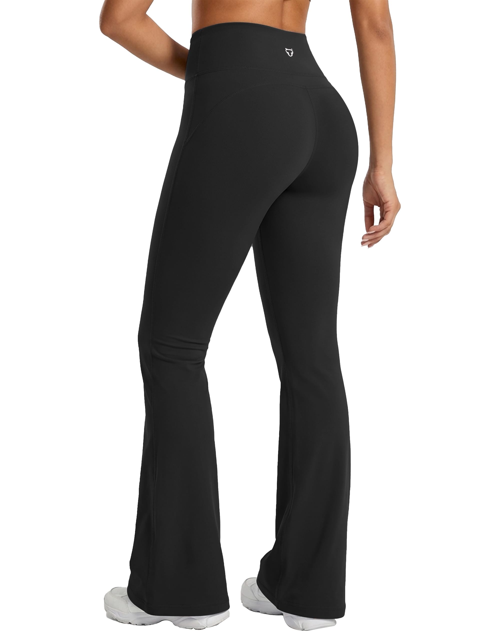 TomTiger Women Flare Leggings Bootcut Yoga Pants with Tummy Control
