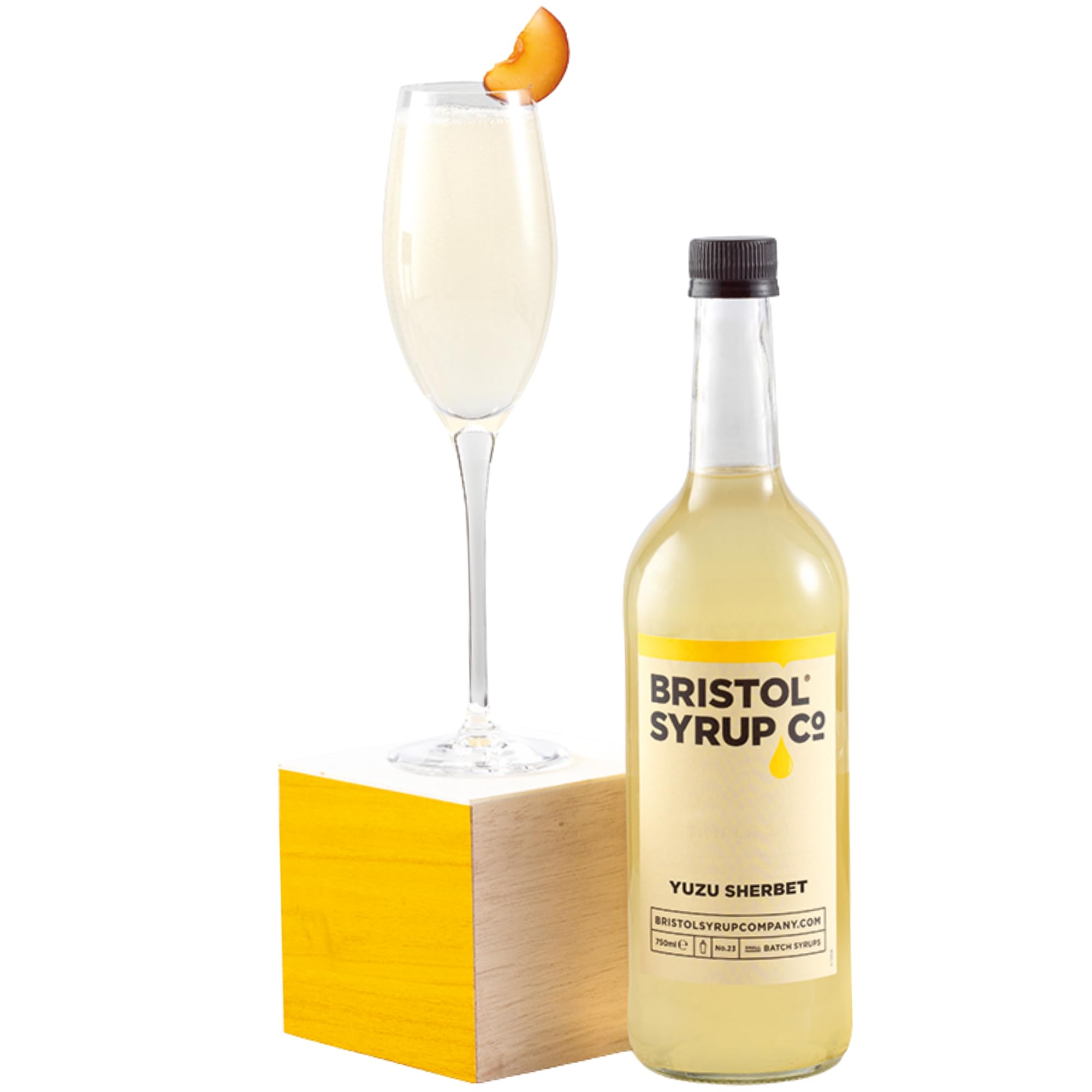 Bristol Syrup Company No.23 Yuzu Sherbet Syrup, 750ml