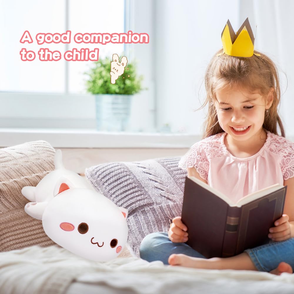 Peluche Sensorielle Adulte Enfant Peluche Chat Coussin Tittaty 28cm - Jouet Doux Et Mignon, Cadeau Décoration Noël Ou Anniversaire Peluche Sensorielle Adulte Enfant Peluche Chat Coussin Tittaty 28cm - Jouet Doux Et Mignon, Cadeau Décoration Noël Ou Anniversaire