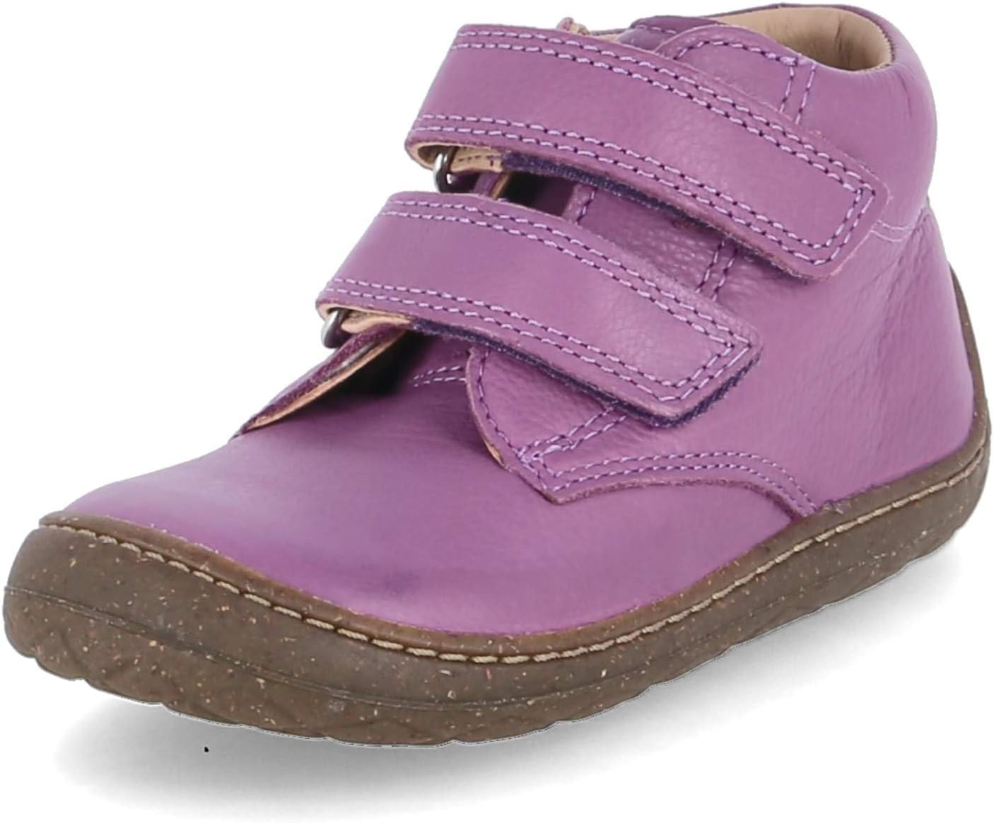 Superfit Velcro Shoes/Walking Shoes/Flat Shoes SATURNUS Purple Smooth Leather