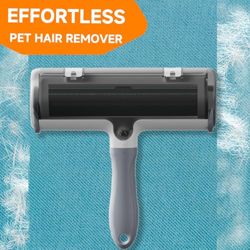 Image of NVNAN Pet Hair Remover Roller and Grooming Glove Set for Dogs & Cats